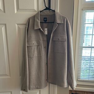 GAP Beige Wool-Blend Jacket- NEW Never Worn